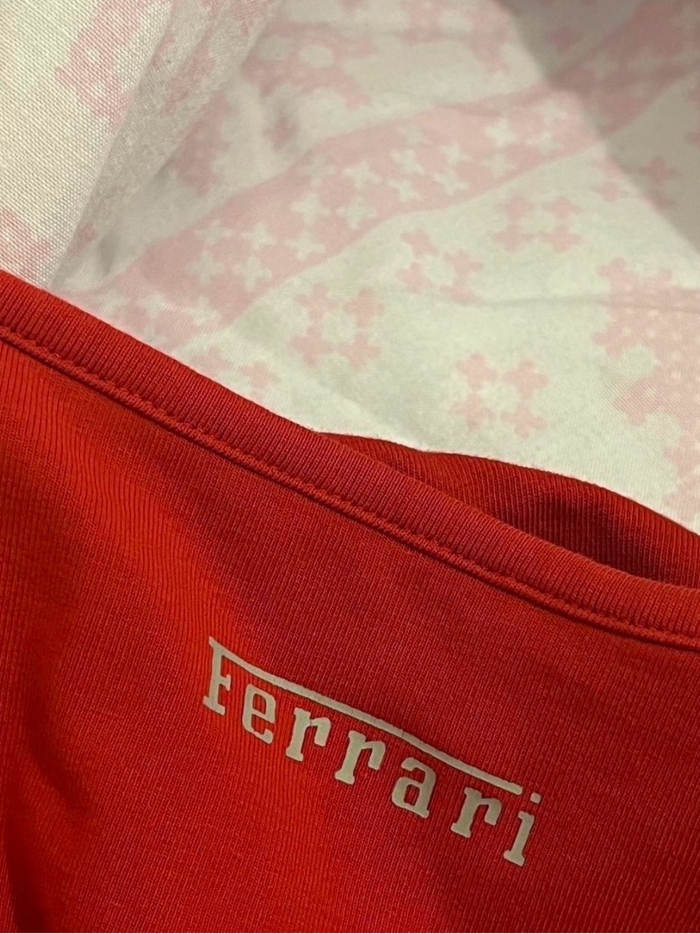 Beautiful Vintage Ferrari Camisole Top - Picture 6 of 6